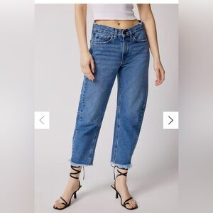 BDG urban outfitters cropped tapered jeans